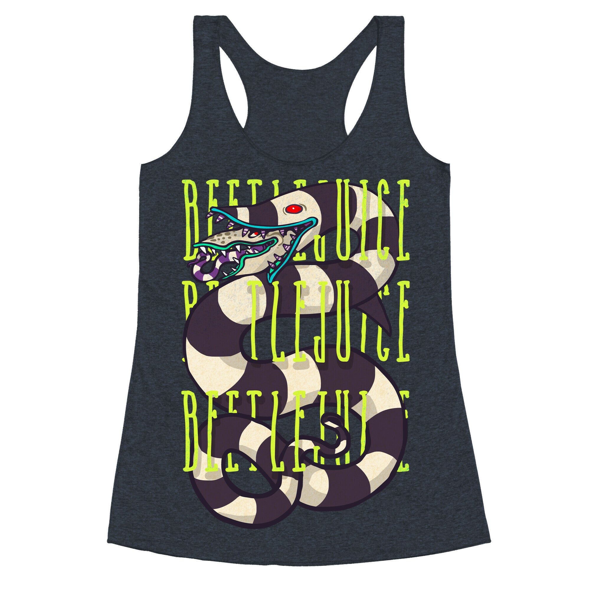Beetlejuice Beetlejuice Beetlejuice Racerback Tank